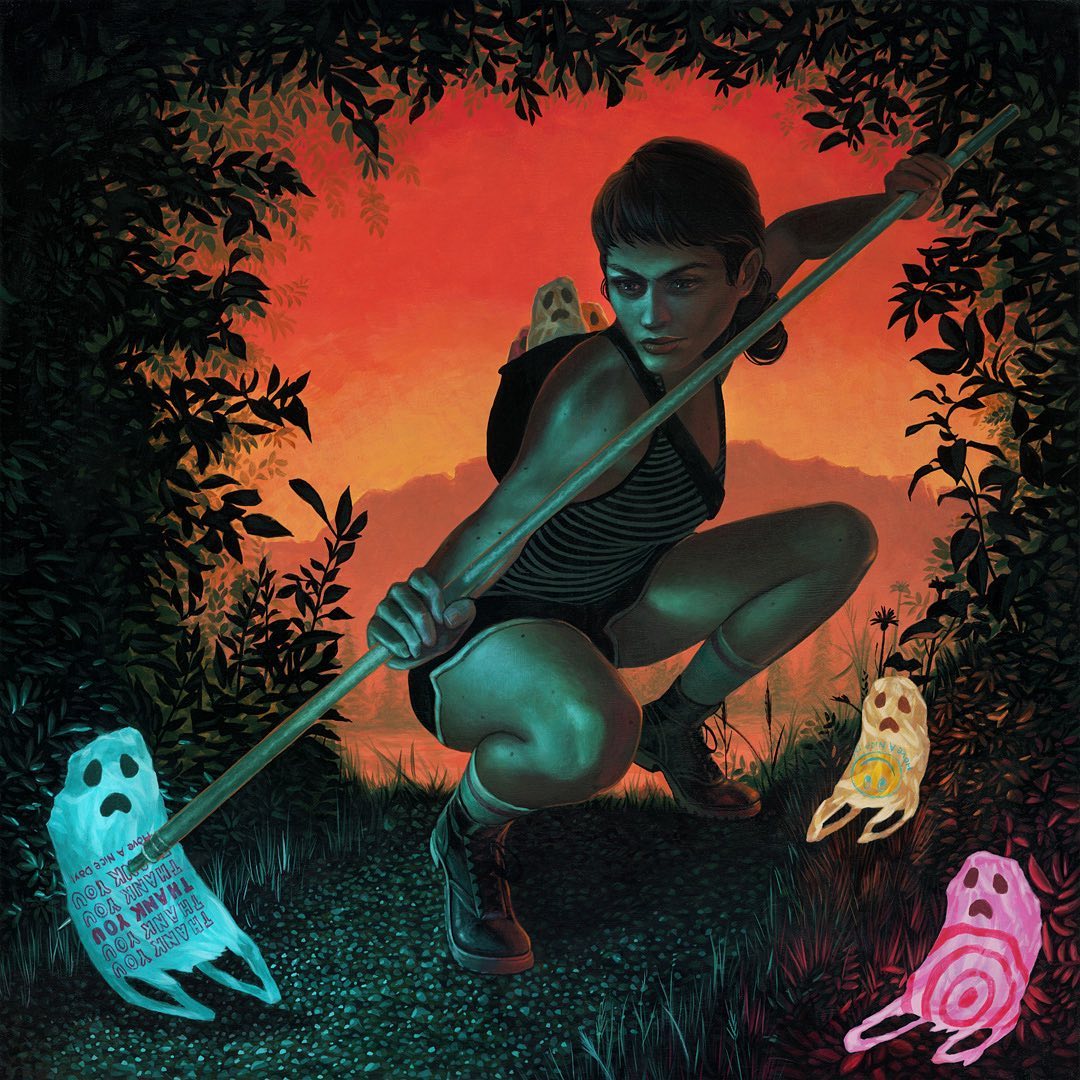 Surreal Acrylic On Wood Paintings By Casey Weldon 13