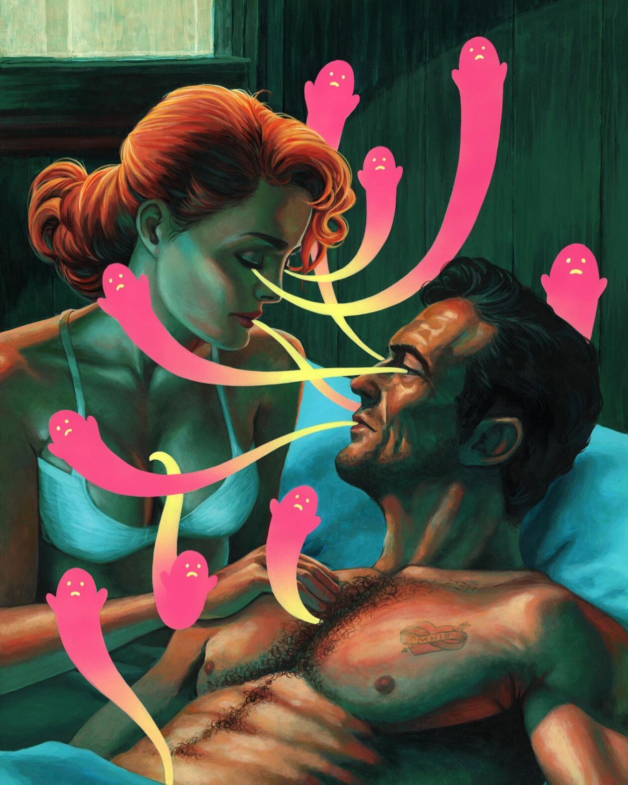 Surreal Acrylic On Wood Paintings By Casey Weldon 17