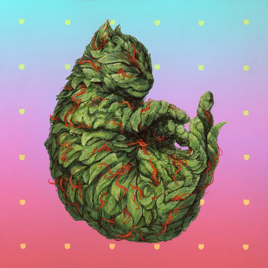 Surreal Acrylic On Wood Paintings By Casey Weldon 4