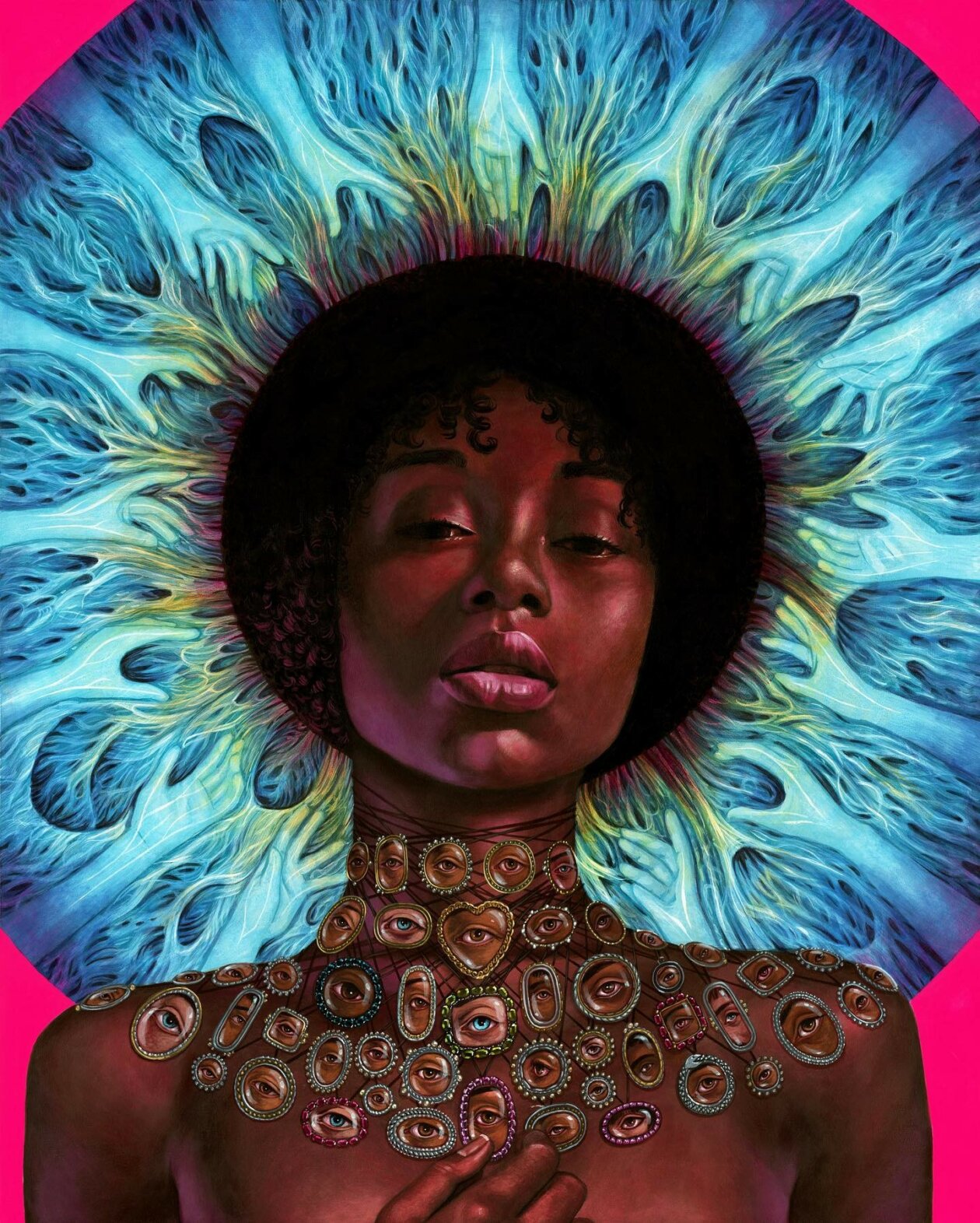 Surreal Acrylic On Wood Paintings By Casey Weldon 7