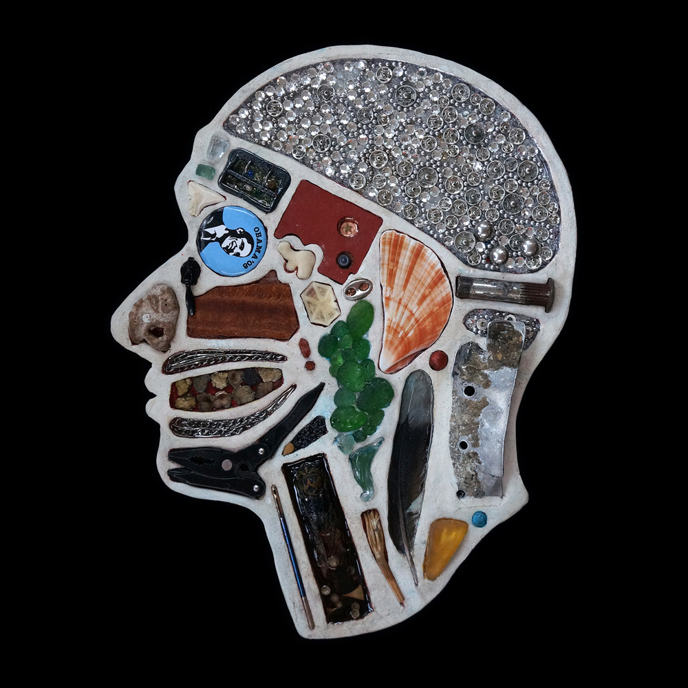 Assemblage Sculptures Of Anatomical Human Head Cross Sections By Edwige Massart And Xavier Wynn (2)