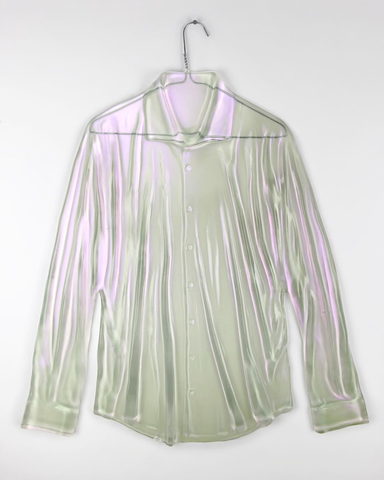 Clear Resin Sculptures Of Clothes And Objects By Chris Bakay (8)