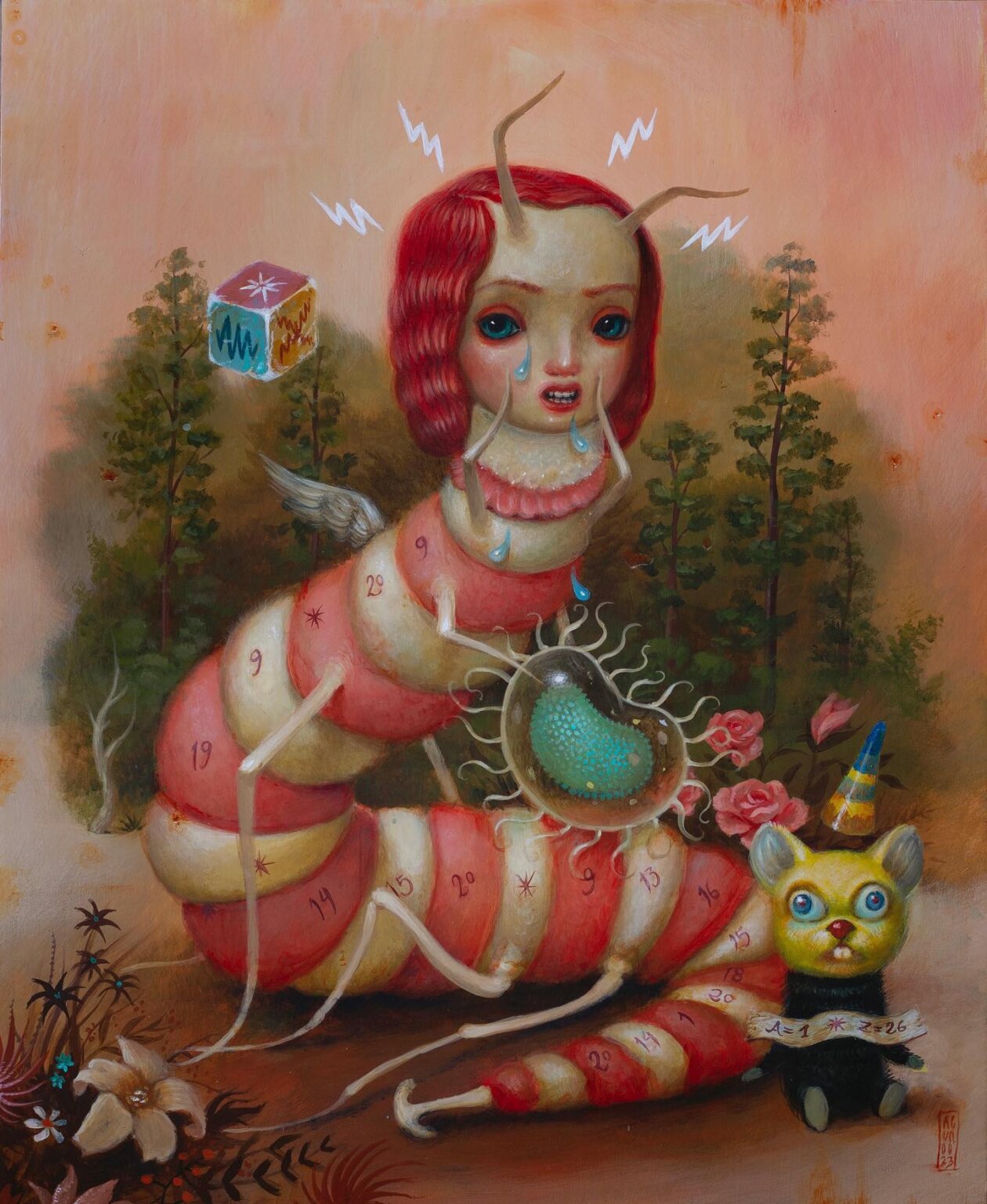 Cute And Creepy Surrealistic Paintings By Jesús Aguado (17)