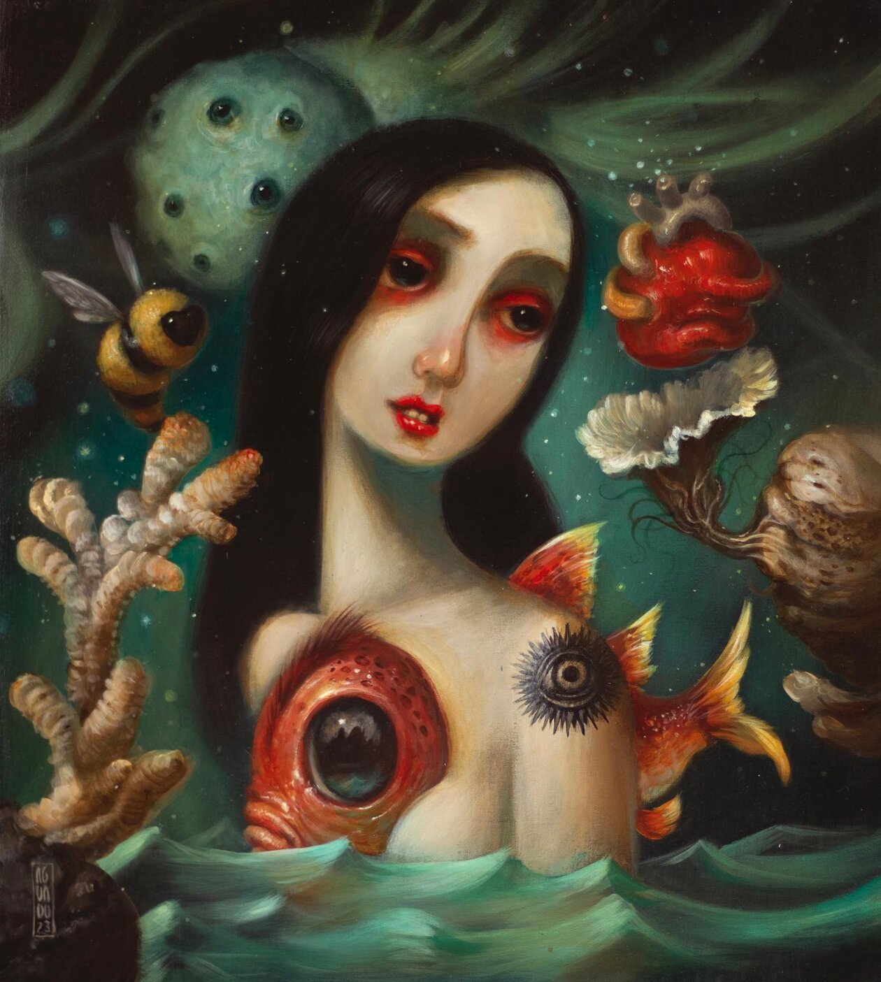 Cute And Creepy Surrealistic Paintings By Jesús Aguado (18)