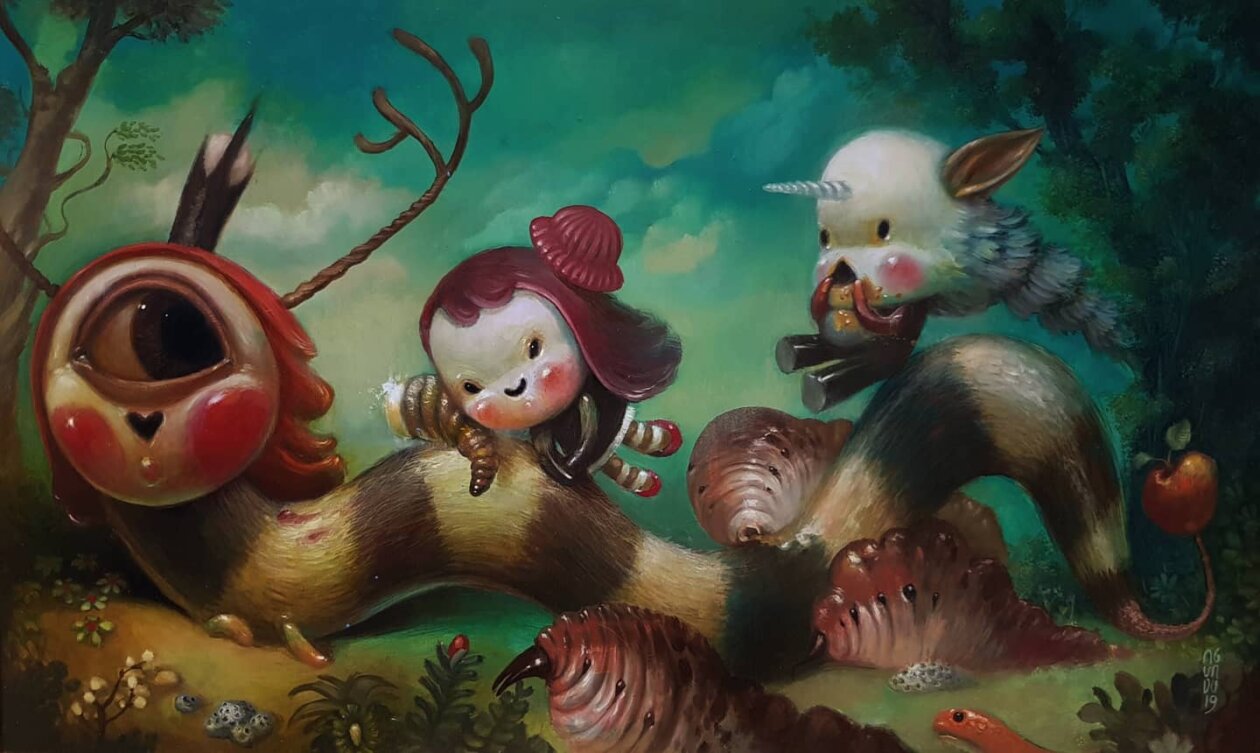 Cute And Creepy Surrealistic Paintings By Jesús Aguado (3)