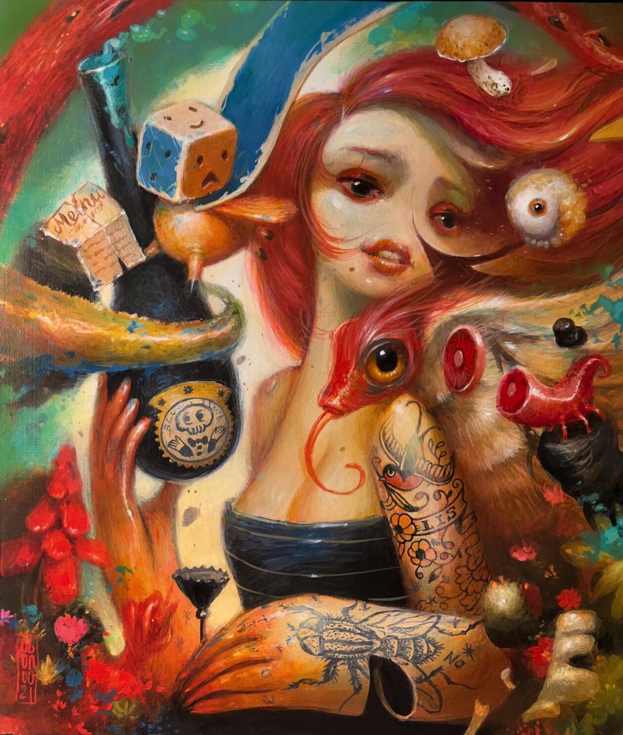 Cute And Creepy Surrealistic Paintings By Jesús Aguado (6)