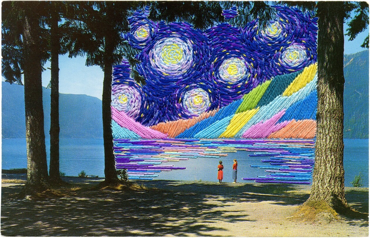 Embroidered Vintage Portraits By Han Cao (1)