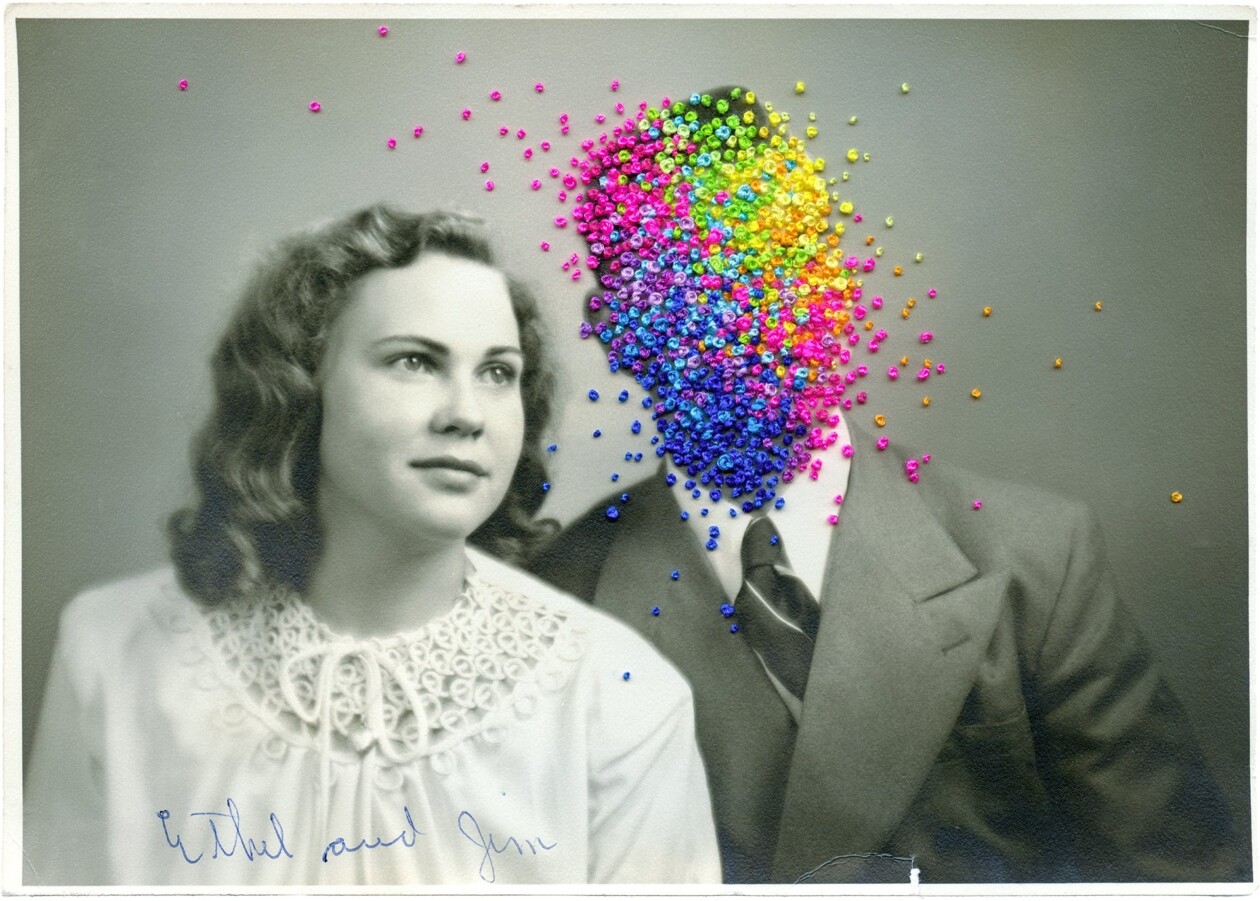 Embroidered Vintage Portraits By Han Cao (11)