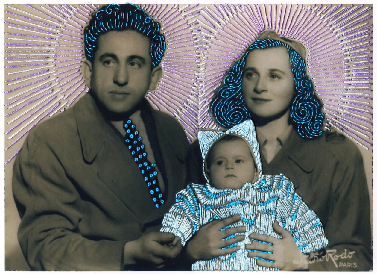 Embroidered Vintage Portraits By Han Cao (5)