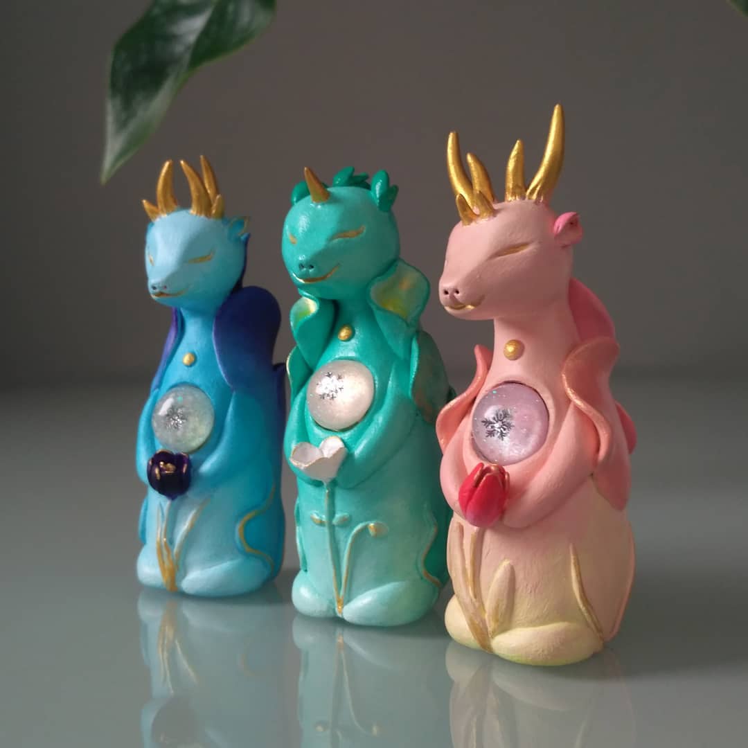 Heartbeasties, Magical Creatures By Marina (4)