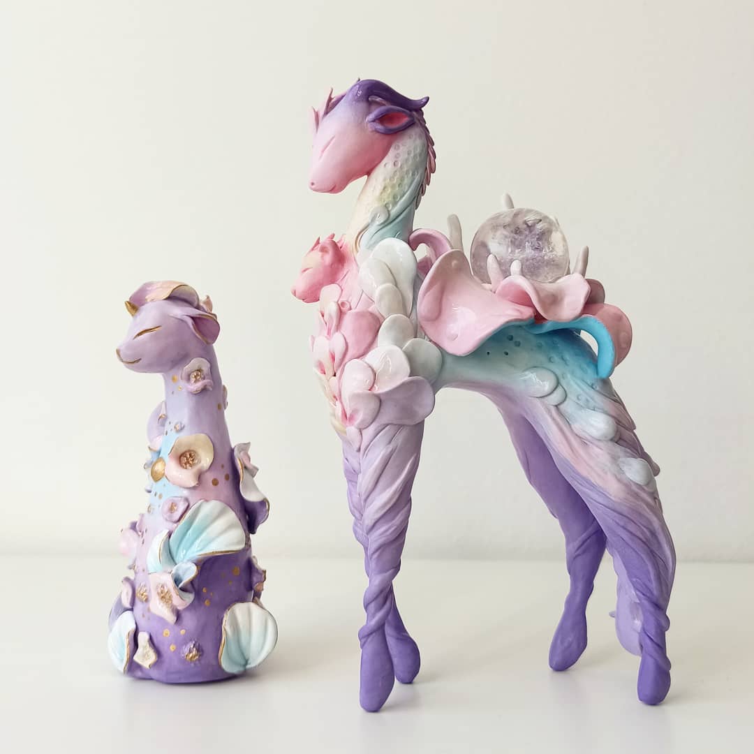 Heartbeasties, Magical Creatures By Marina (5)