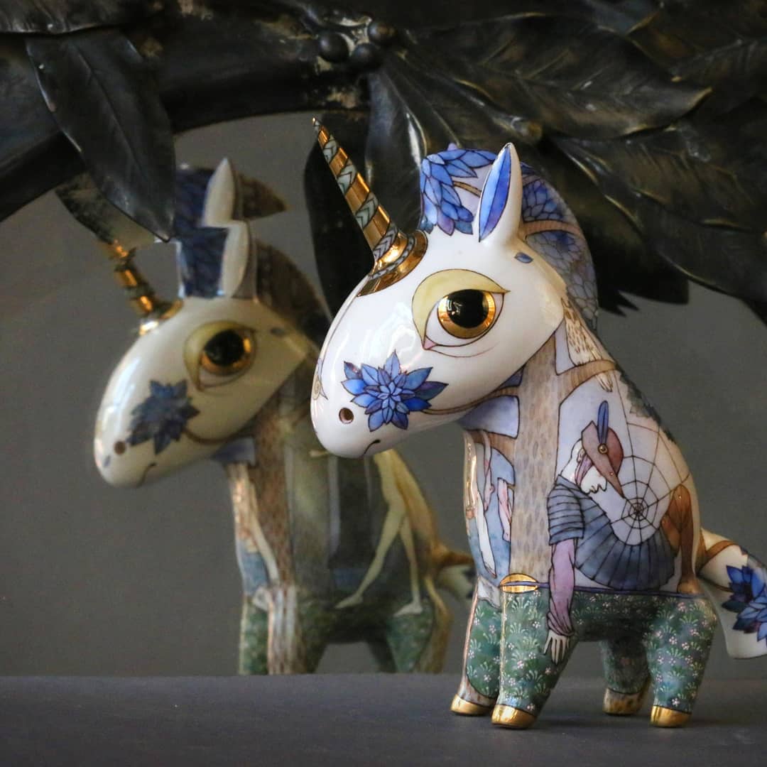 Porcelain Creatures By Stanislav Leont'ev (5)