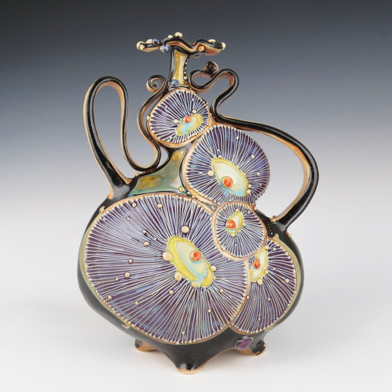 Surrealistic Organic Inspired Vessels By Carol Long (13)