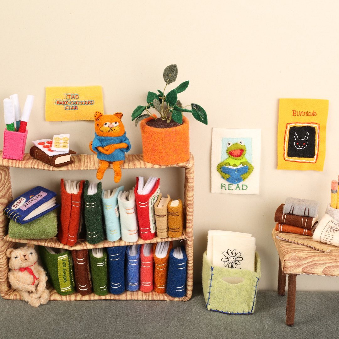 Cute Sculptural Textile Dolls By Cat Rabbit (14)