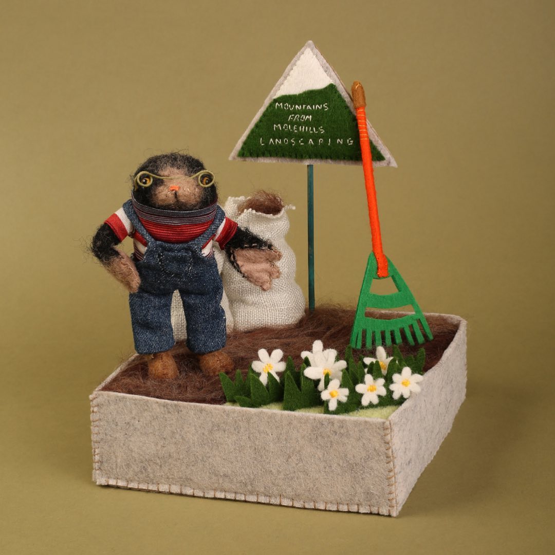 Cute Sculptural Textile Dolls By Cat Rabbit (2)