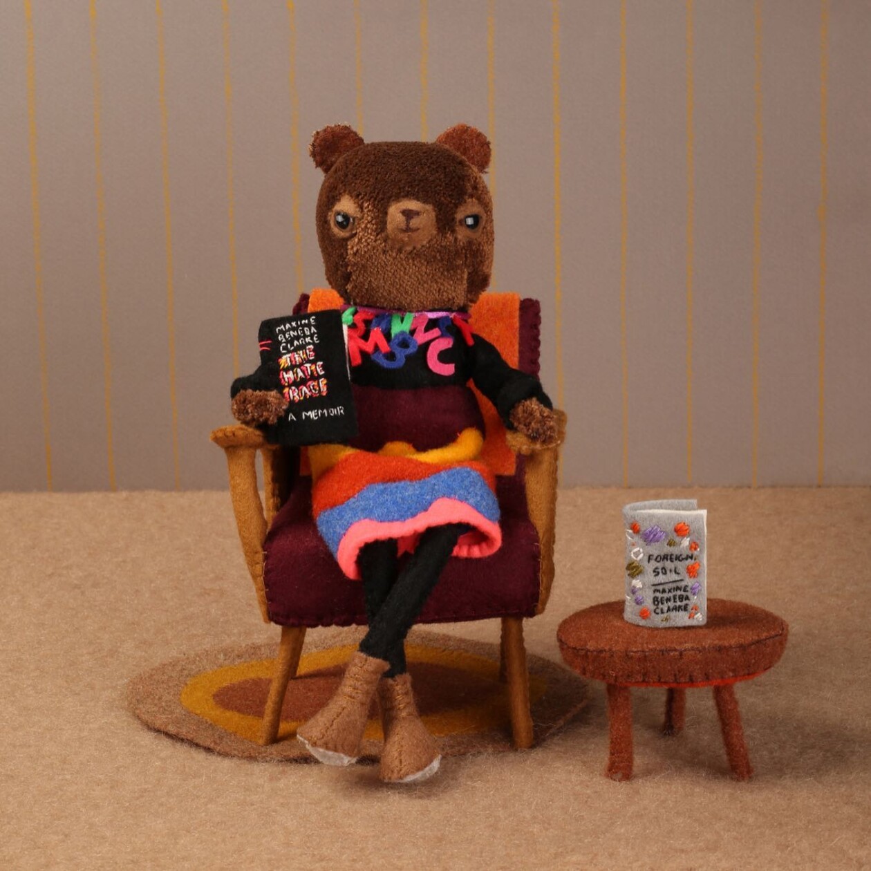 Cute Sculptural Textile Dolls By Cat Rabbit (3)