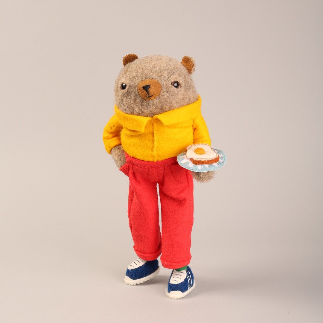 Cute Sculptural Textile Dolls By Cat Rabbit (6)