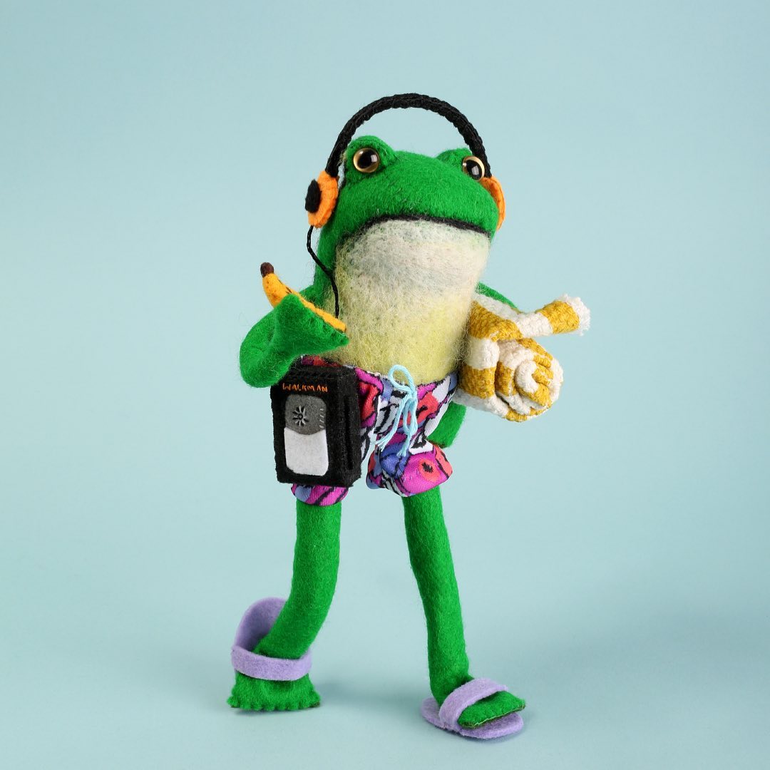 Cute Sculptural Textile Dolls By Cat Rabbit (9)