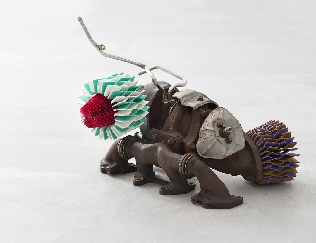 Excess Of Desire, Metal And Paper Sculptures By Keita Miyazaki (2)