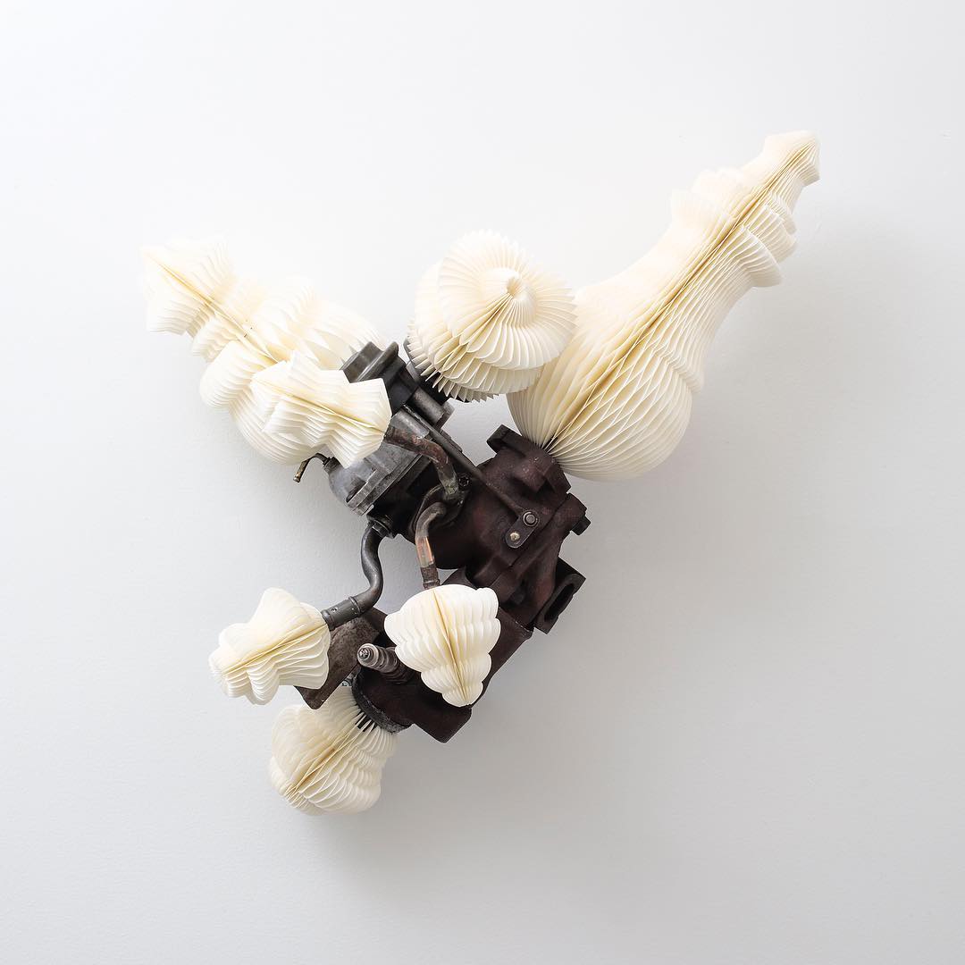 Excess Of Desire, Metal And Paper Sculptures By Keita Miyazaki (6)