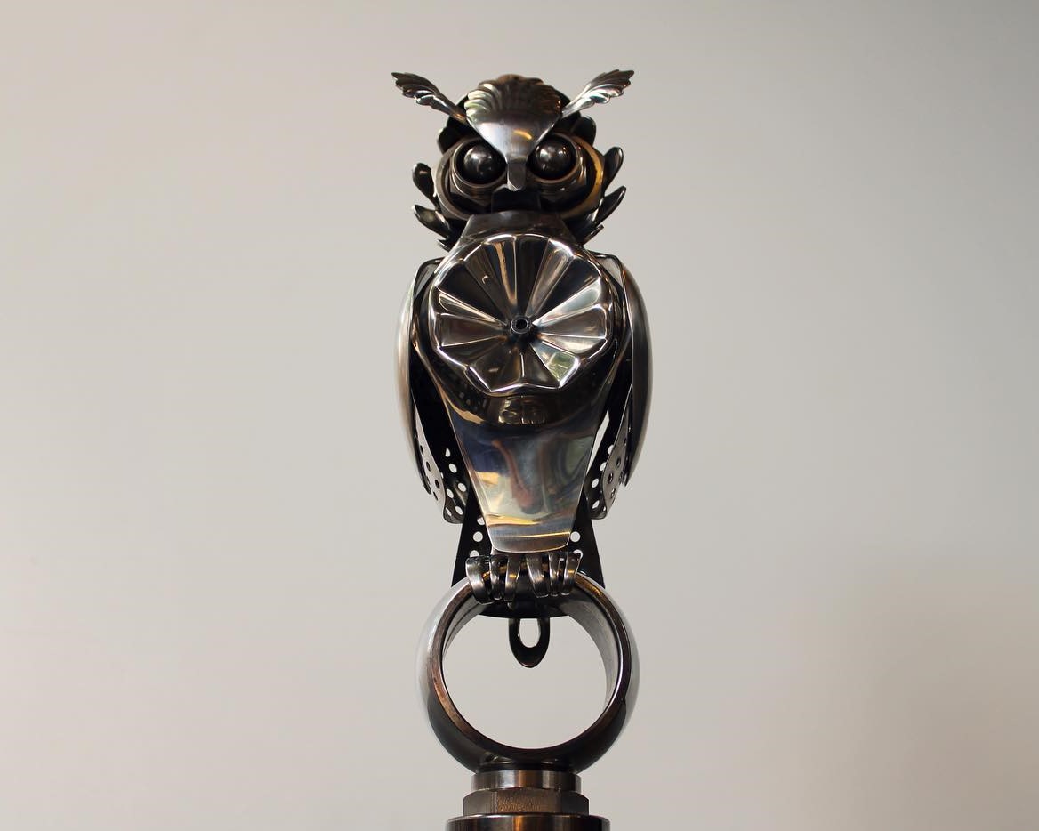 Fantastic Figurative Scrap Metal Sculptures By János Barta (6)