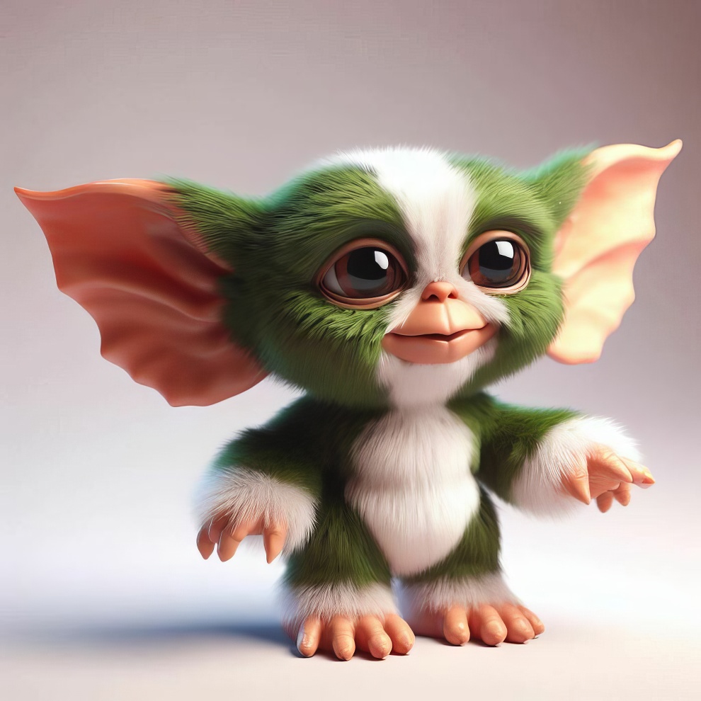 Gremlin - Popular Monsters In Their Cute Alternative Versions By Metal Panda