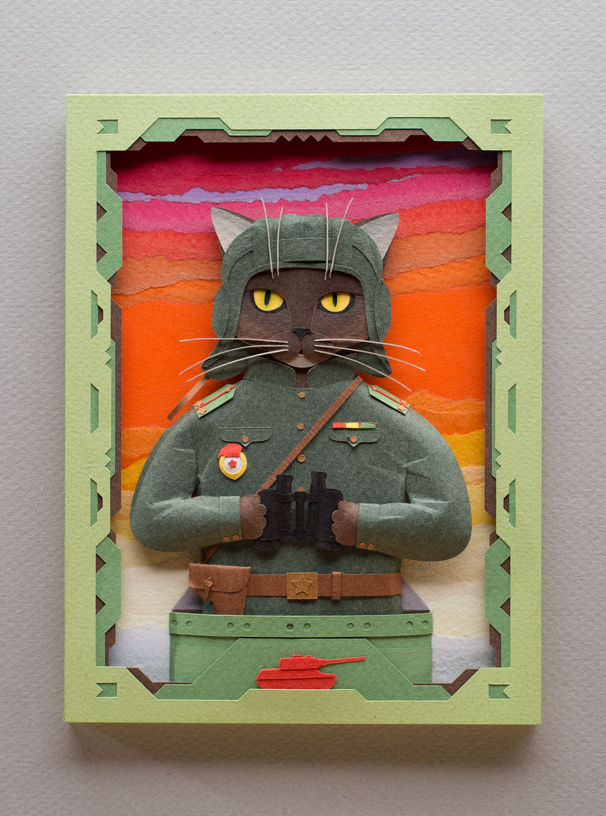 Paper Sculptures By Alexey Lyapunov And Lena Erlich (7)