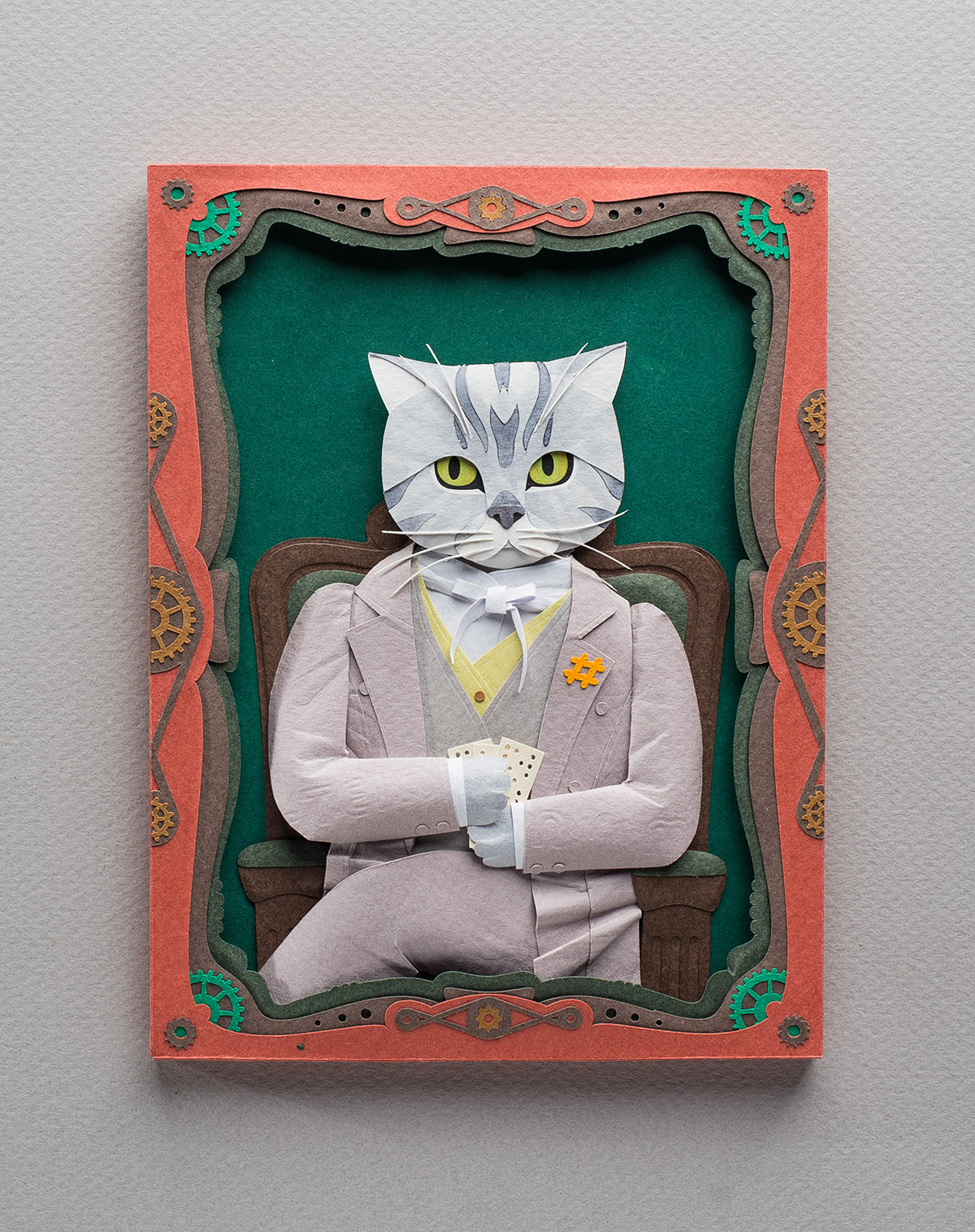 Paper Sculptures By Alexey Lyapunov And Lena Erlich (8)