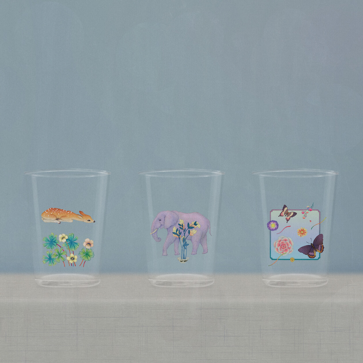 Delicately Illustrated Glassware By Whooli Chen And Di Chun Chen (15)