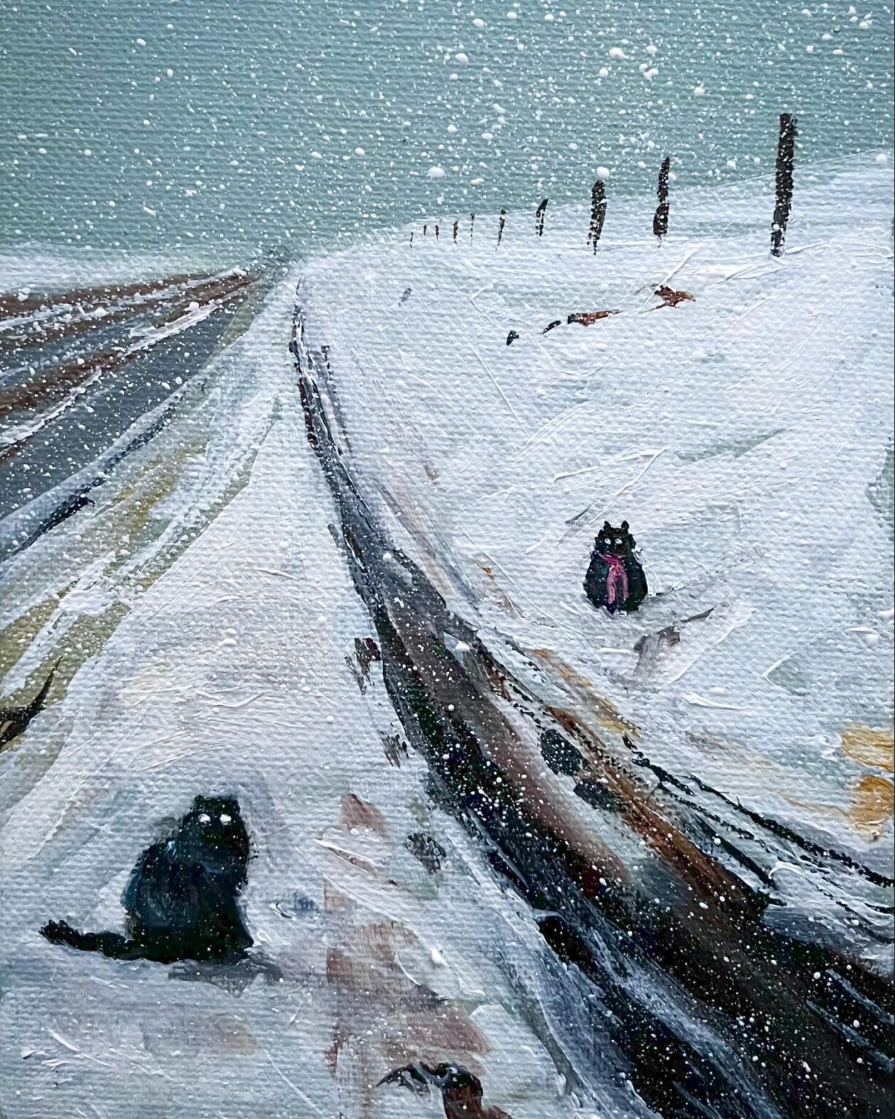 Funny Small Paintings By Mars Black (25)