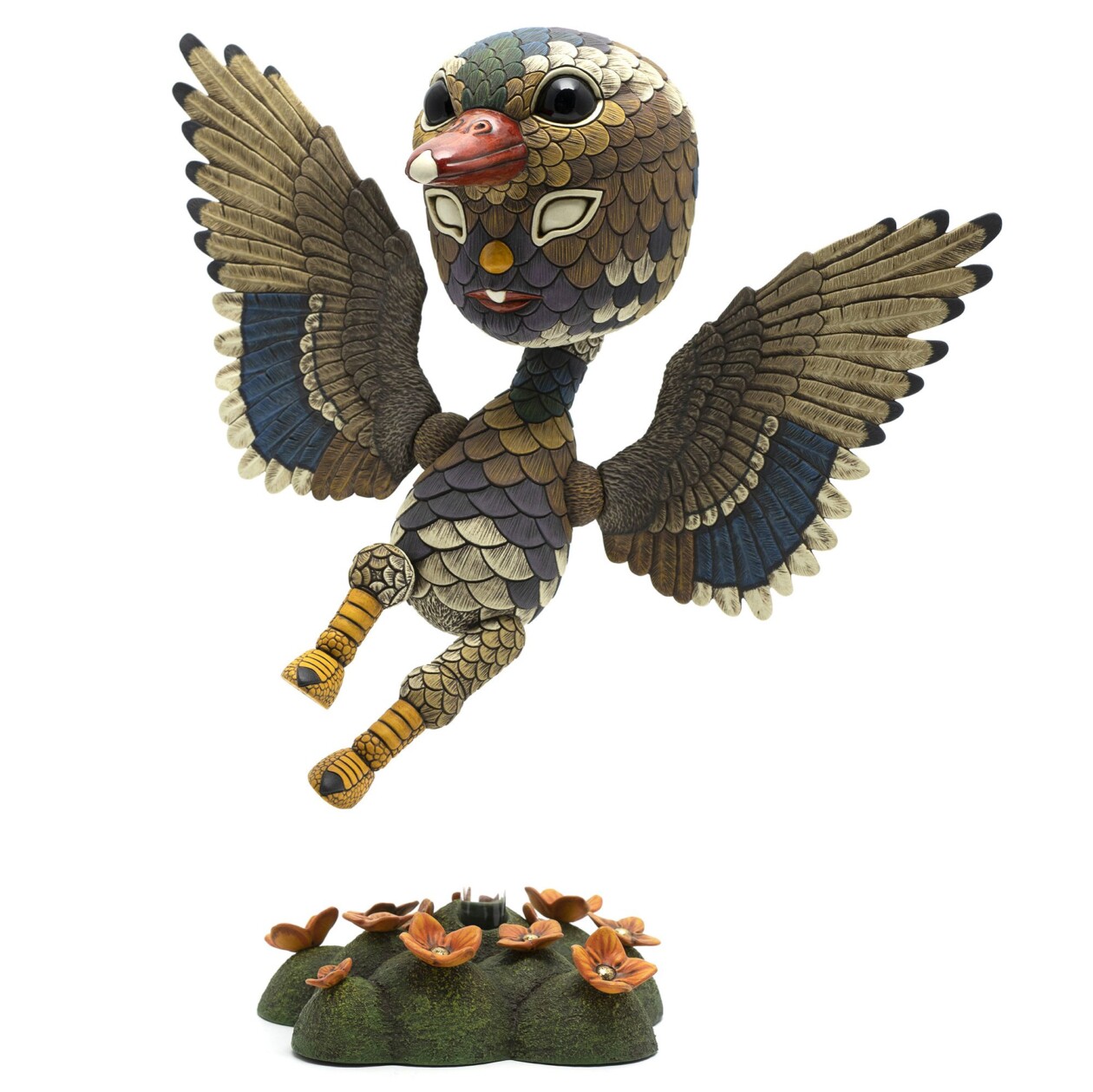 Marvelous Anthropomorphized Bird Sculptures By Calvin Ma (24)