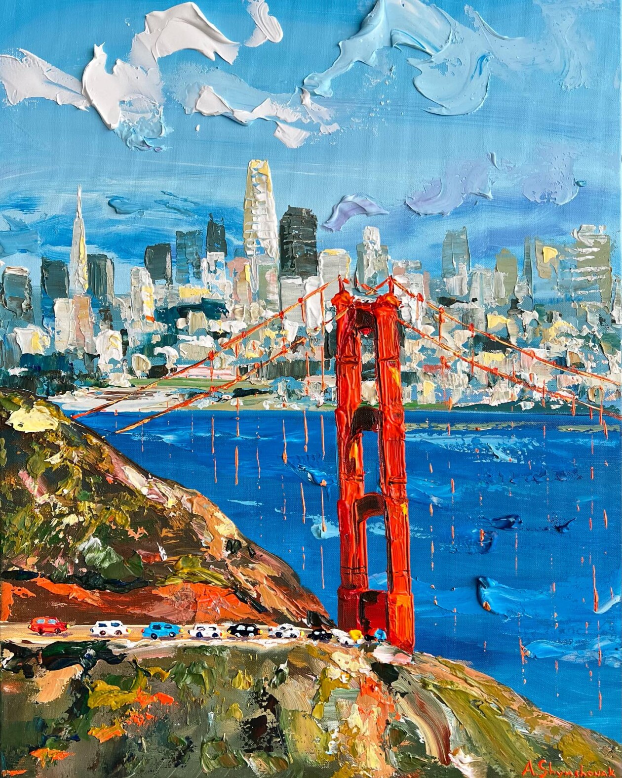 Marvelous Impressionistic Impasto Paintings By Alena Shymchonak (10)