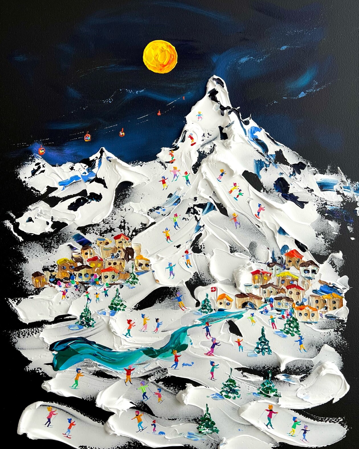 Marvelous Impressionistic Impasto Paintings By Alena Shymchonak (17)