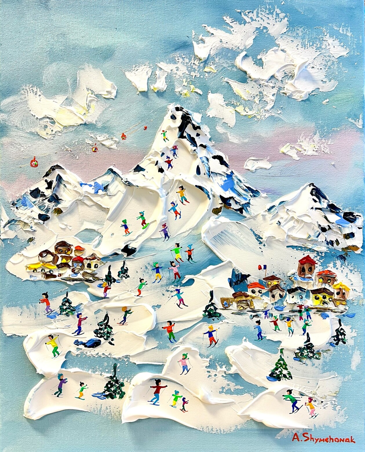 Marvelous Impressionistic Impasto Paintings By Alena Shymchonak (18)