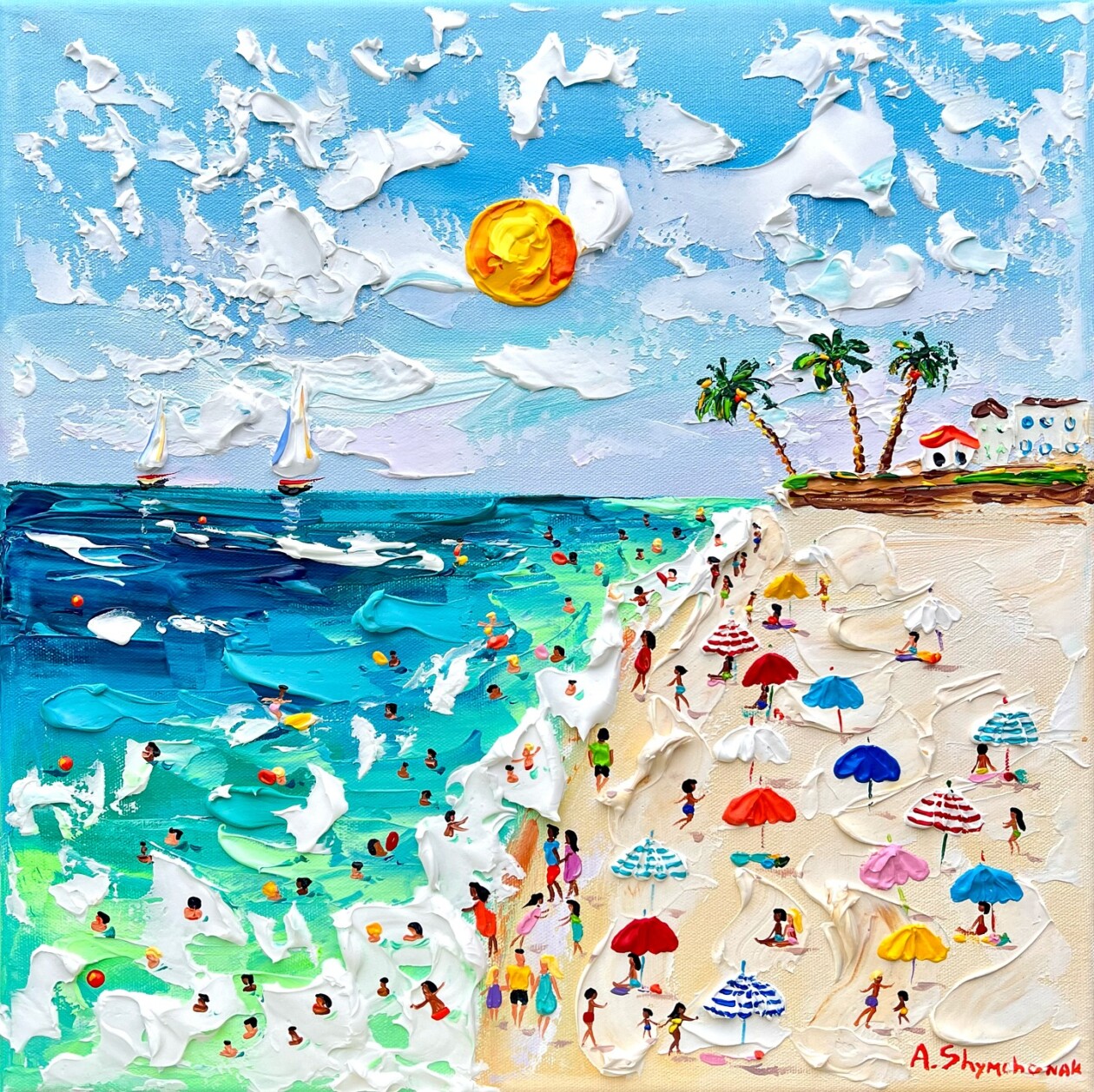 Marvelous Impressionistic Impasto Paintings By Alena Shymchonak (19)