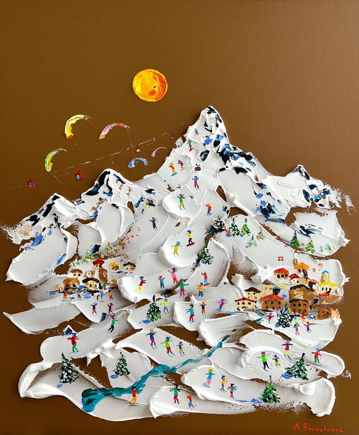 Marvelous Impressionistic Impasto Paintings By Alena Shymchonak (22)