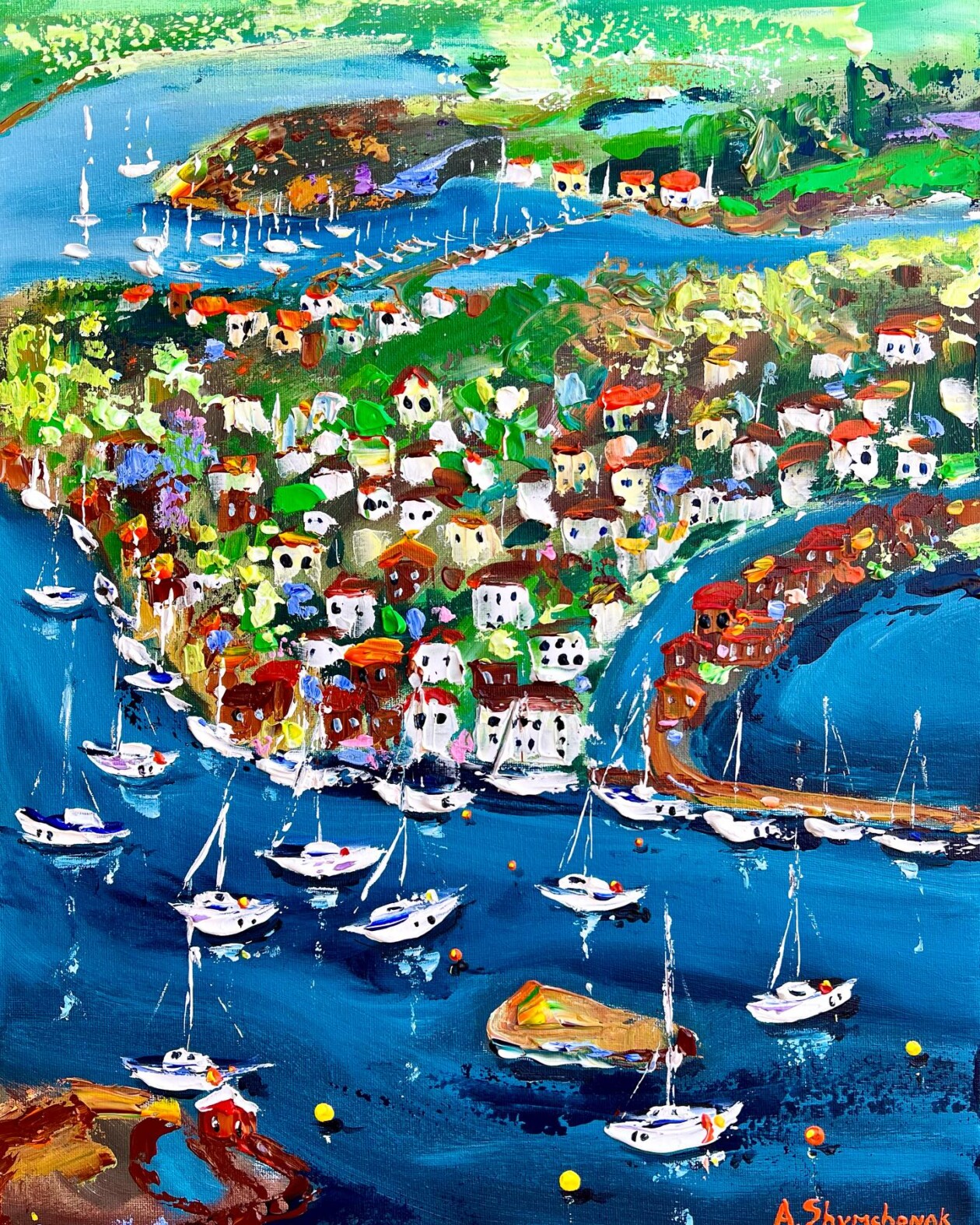 Marvelous Impressionistic Impasto Paintings By Alena Shymchonak (6)
