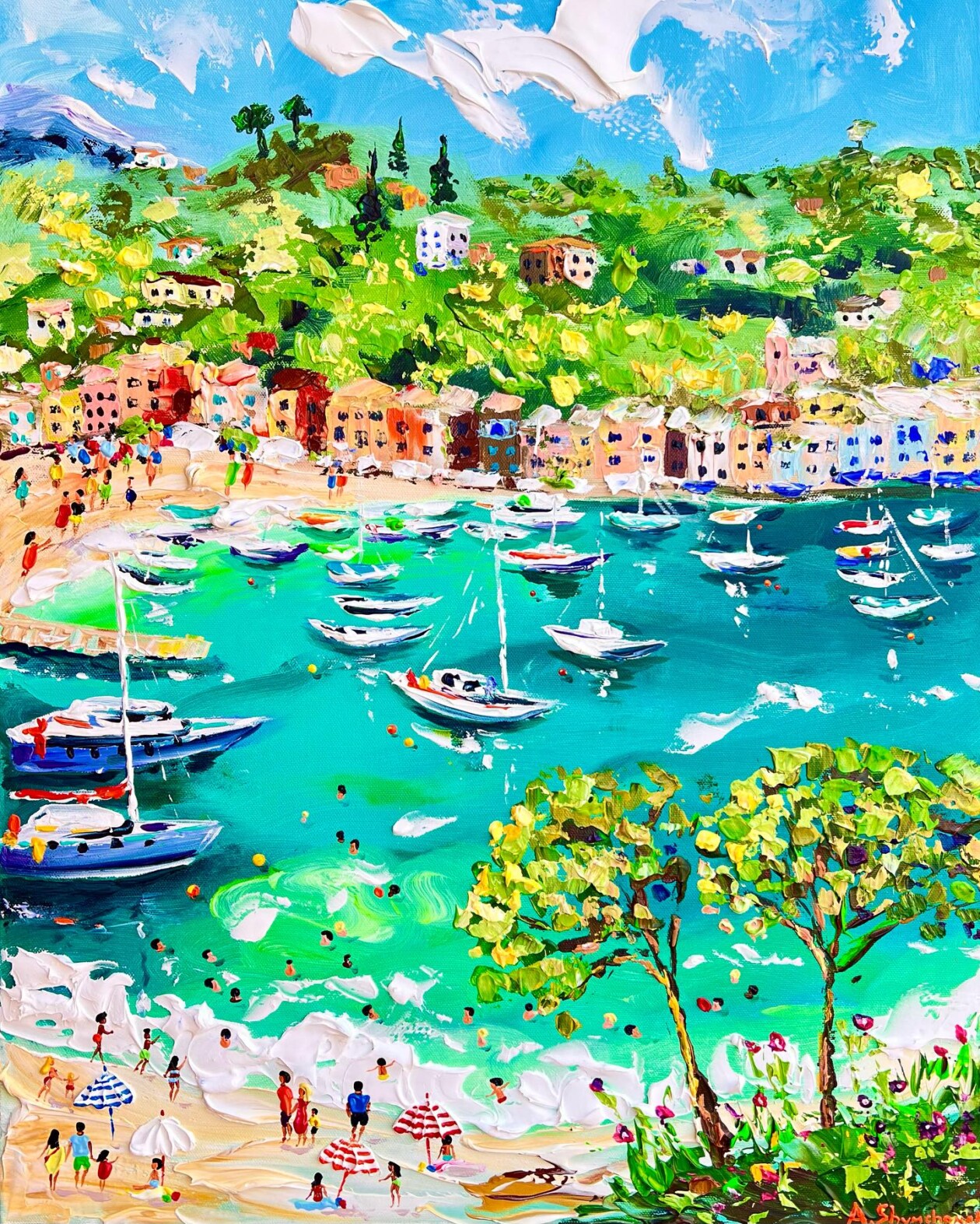 Marvelous Impressionistic Impasto Paintings By Alena Shymchonak (7)