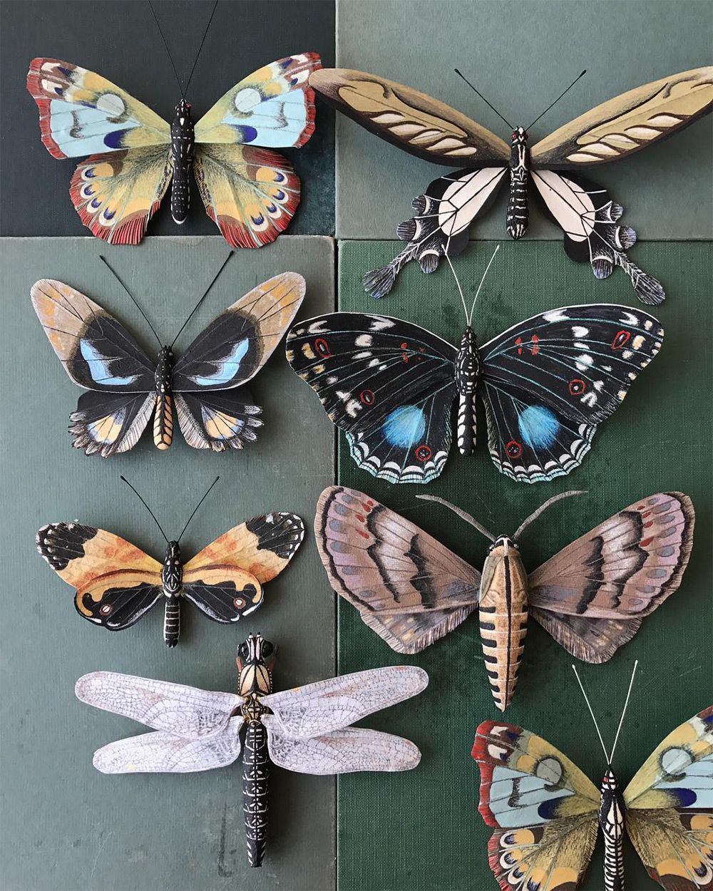 Splendid Lifelike Paper Sculptures Of Animals, Plants, Vegetables, And Mushrooms By ann Wood (27)