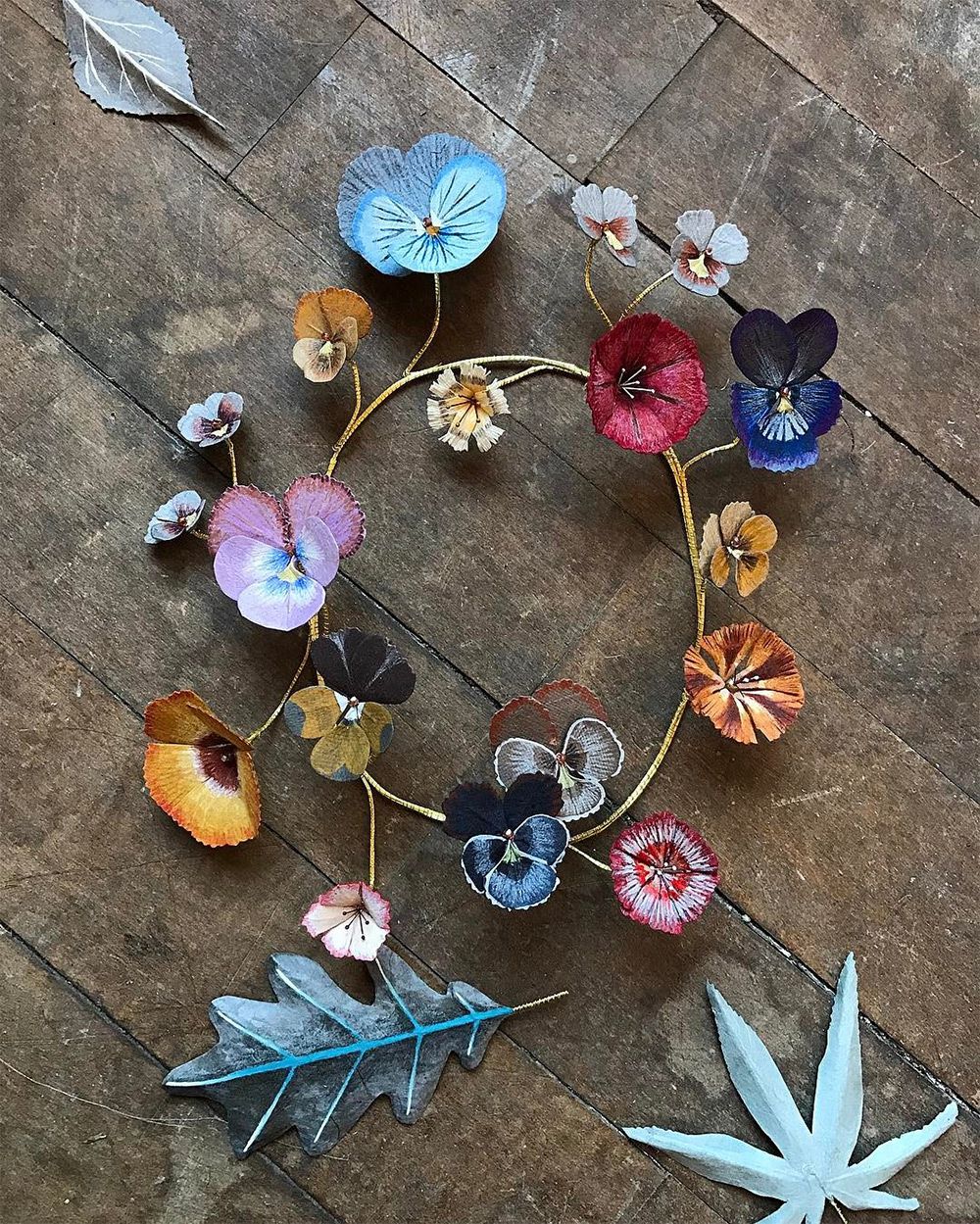 Splendid Lifelike Paper Sculptures Of Animals, Plants, Vegetables, And Mushrooms By ann Wood (29)