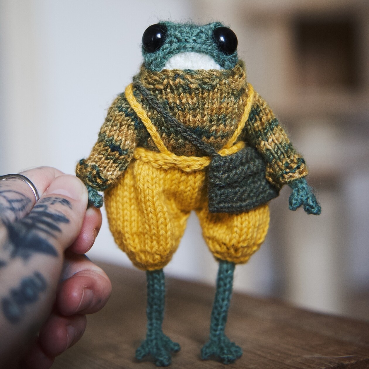 Enchanting Anthropomorphized Frog Crochet Patterns By Elliot (22)