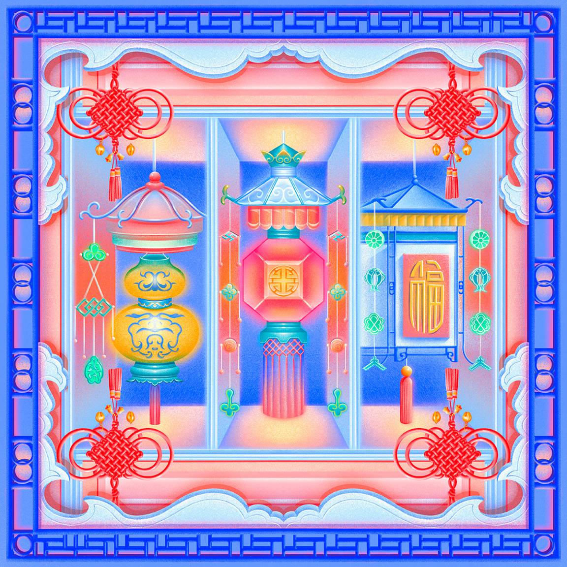 Intricate And Vibrant Surreal Illustrations By Wenjing Yang (3)