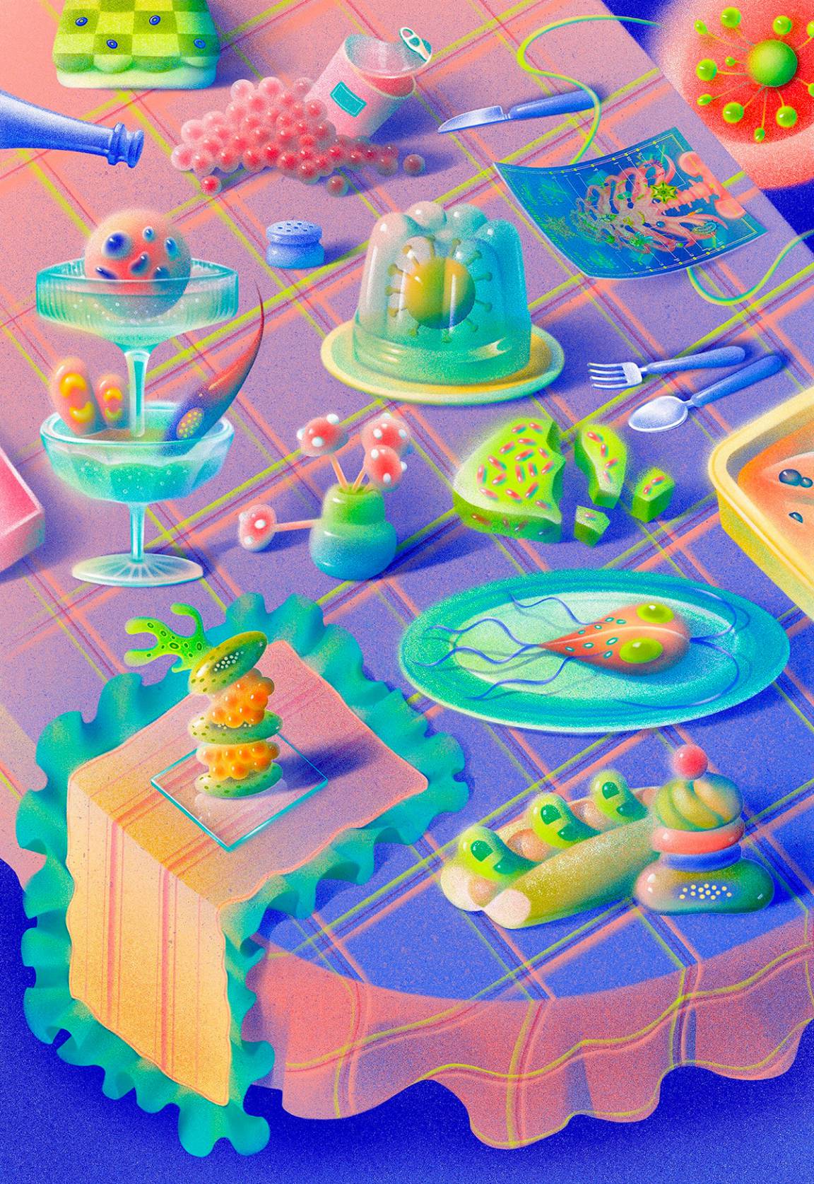 Intricate And Vibrant Surreal Illustrations By Wenjing Yang (4)