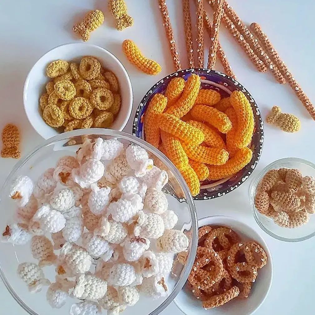 Whimsical Food Crochet Sculptures By Maria Skog (18)