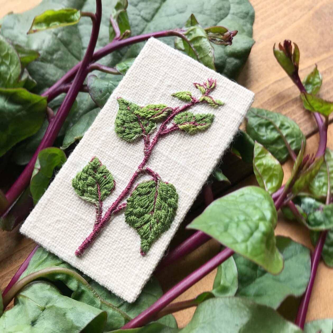 Whimsical Vegetable Embroideries By Konekono Kitsune (10)