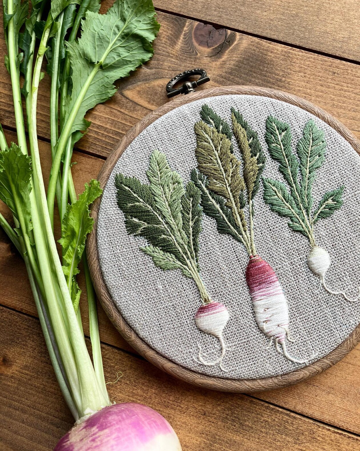 Whimsical Vegetable Embroideries By Konekono Kitsune (14)