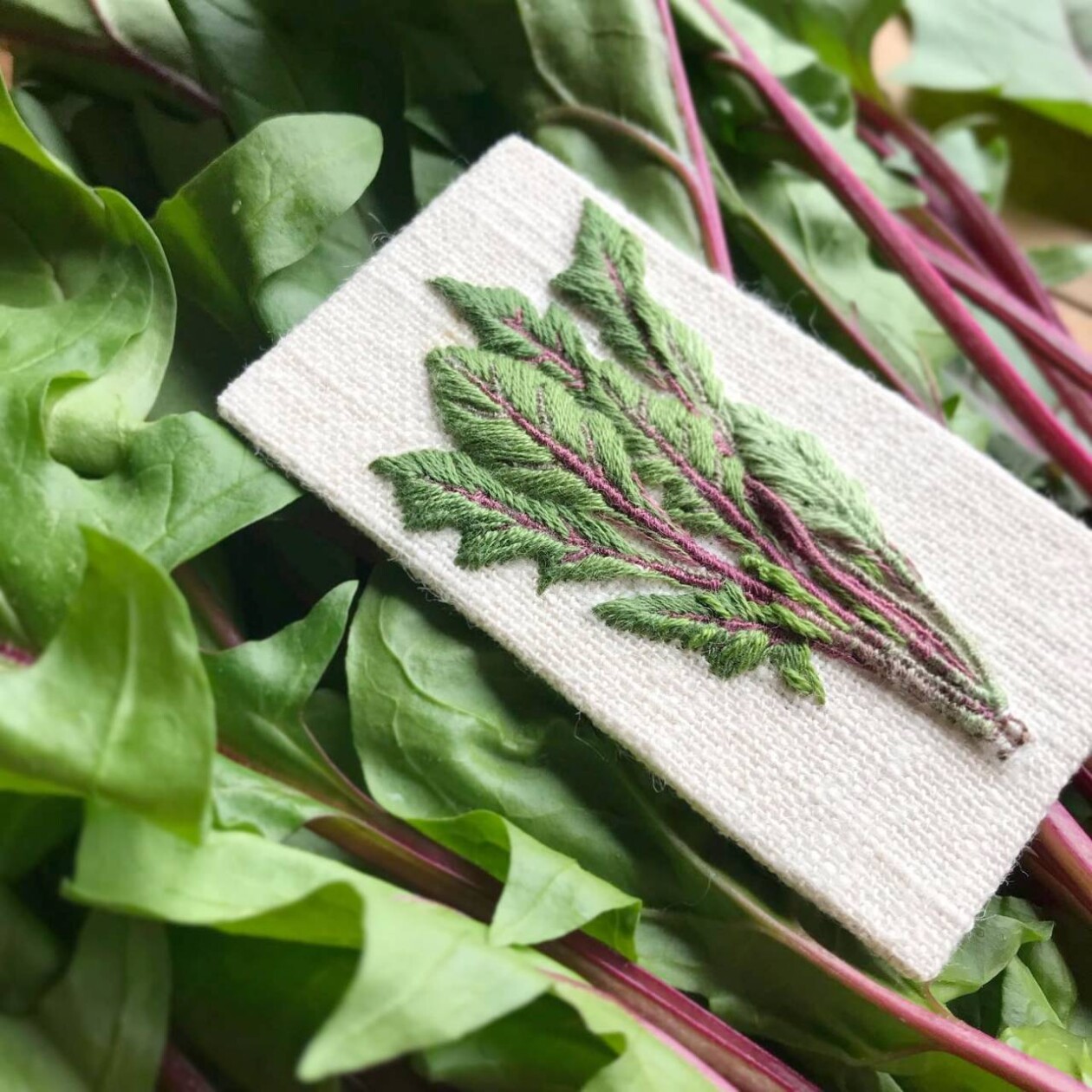 Whimsical Vegetable Embroideries By Konekono Kitsune (23)