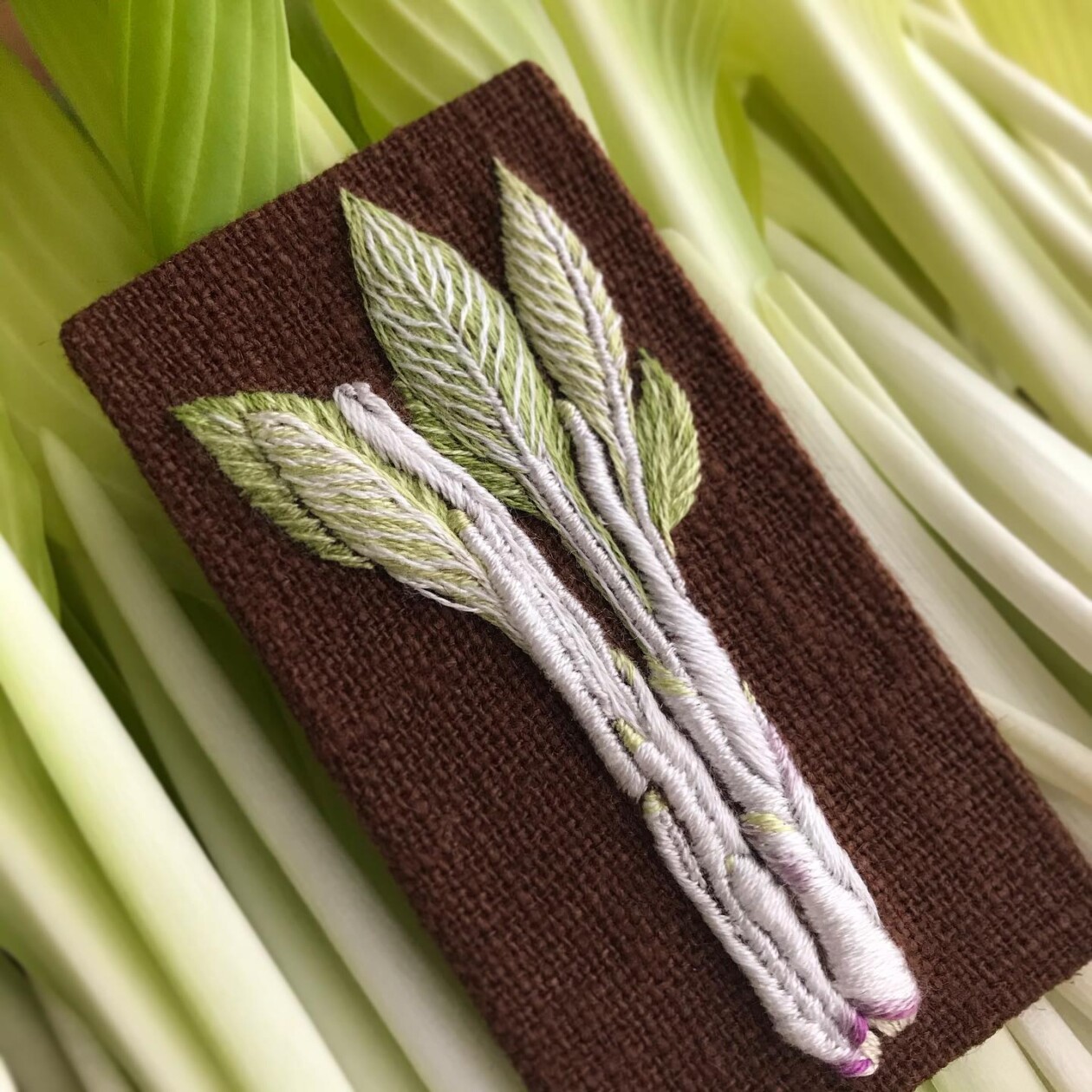 Whimsical Vegetable Embroideries By Konekono Kitsune (5)