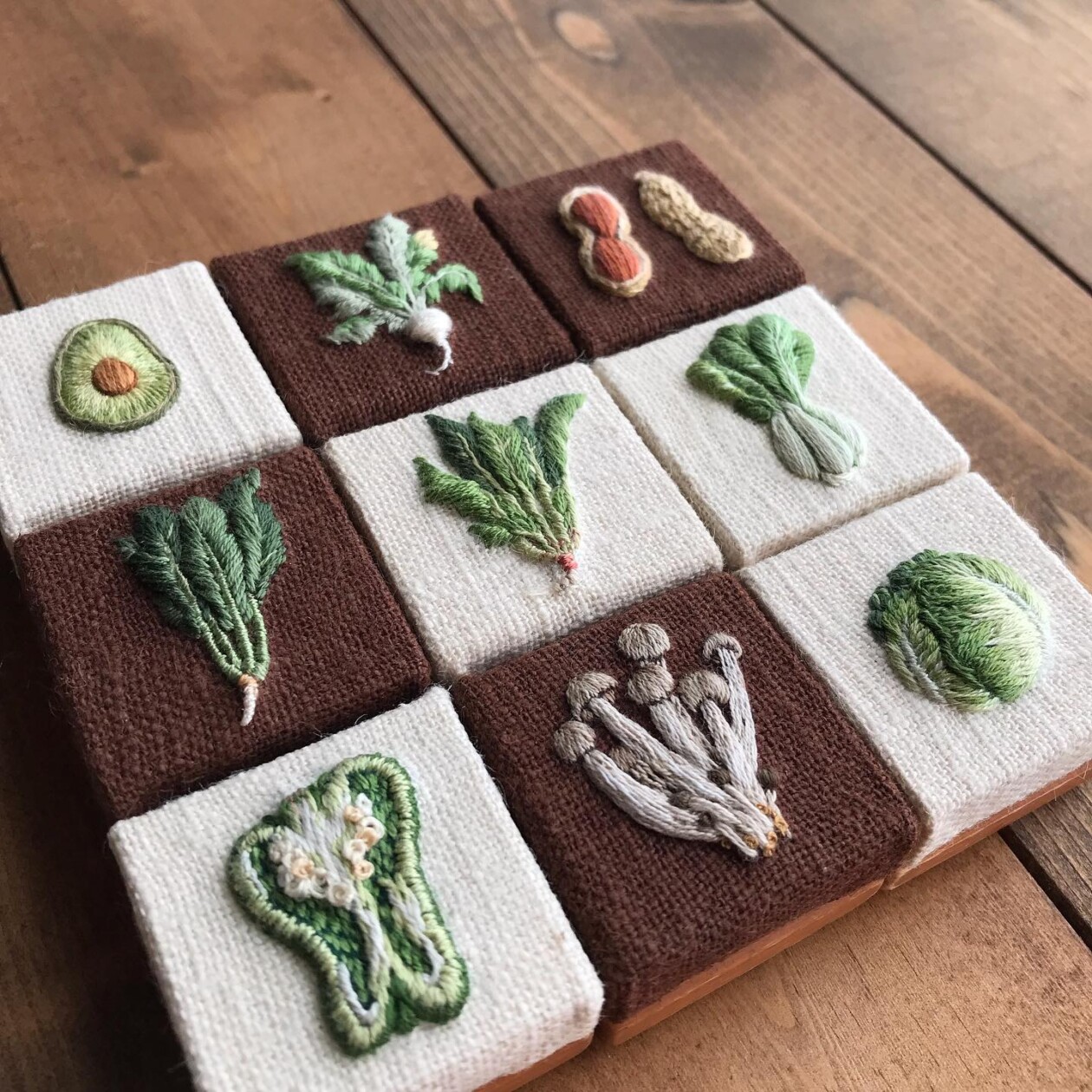Whimsical Vegetable Embroideries By Konekono Kitsune (8)