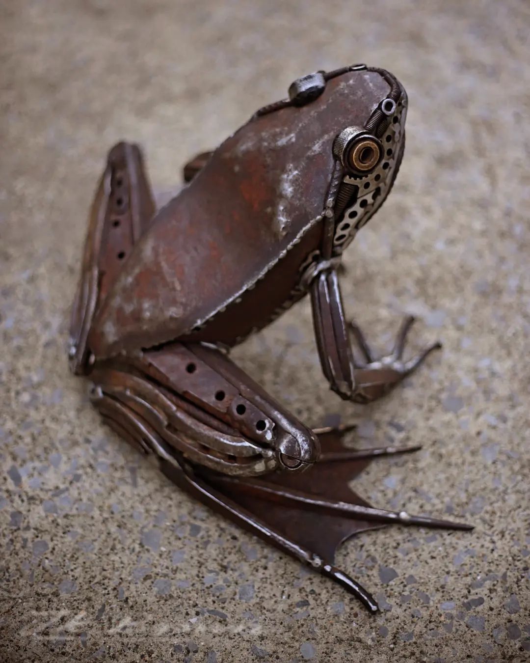 Amazingly Precise Scrap Metal Animal Sculptures By Jk Brown (20)